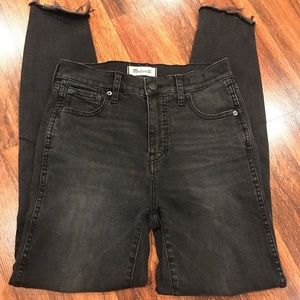 Madewell 10” high rise skinny Jeans